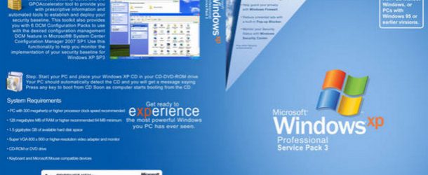 Windows XP Professionnel SP3 Fr x32 Original