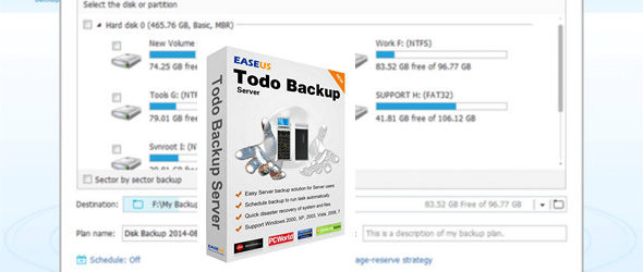 EASEUS Todo Backup Advanced Server v10.0.0