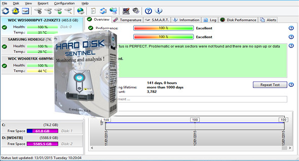 Hard Disk Sentinel Pro 6.10.5c instal the new