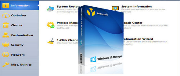 Yamicsoft Windows 10 Manager 3.6.5 + Portable