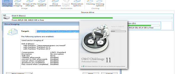 O&O DiskImage Professional 18.4.297 download the new