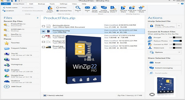 instaling WinZip Pro 28.0.15640