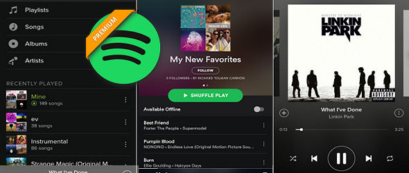 Spotify Premium MOD v8.6.80.1014