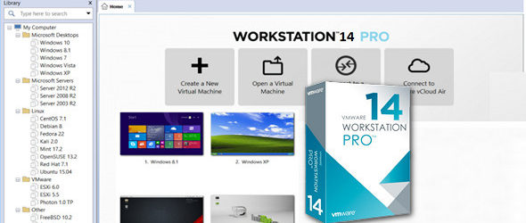 VMware Workstation Pro 14.1.1 Build 7528167