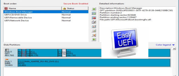 EasyUEFI Enterprise 4.9.2.0 + WinPE