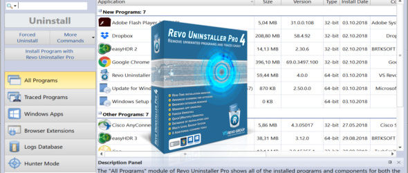 Revo Uninstaller Pro 5.0.1 + Portable