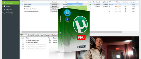 uTorrent Pro 3.5.5 Build 46248 + Portable
