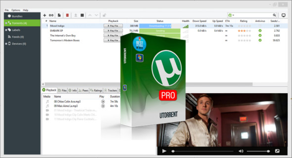 instal uTorrent Pro 3.6.0.46828 free