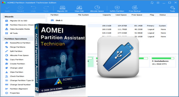 aomei partition assistant bootable iso download