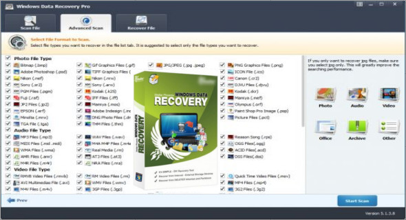 any data recovery pro for windows