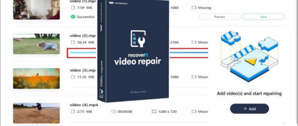 wondershare repairit video repair