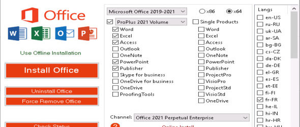 Office 2013-2021 C2R Install 7.3.0