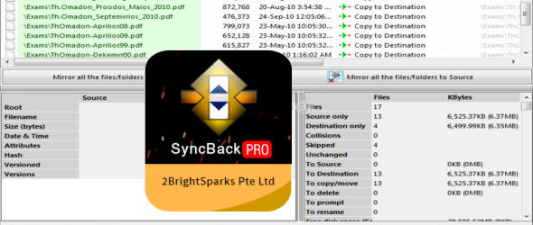 2BrightSparks SyncBack Pro 10.0.0.0