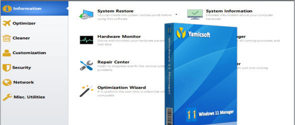Yamicsoft Windows 11 Manager 1.1.0 + Portable
