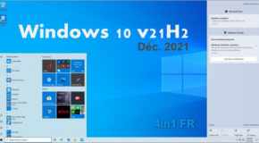 Windows 10 v21h2 4in1 FR (Déc. 2021) + Activateur