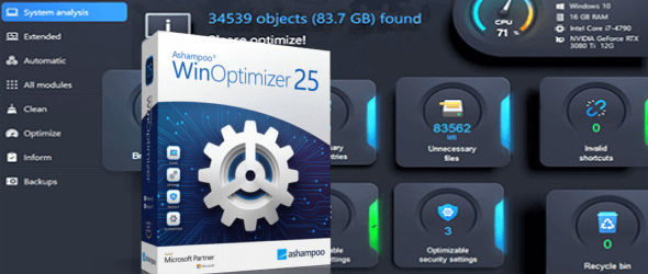 Ashampoo WinOptimizer 25.00.10 + Portable